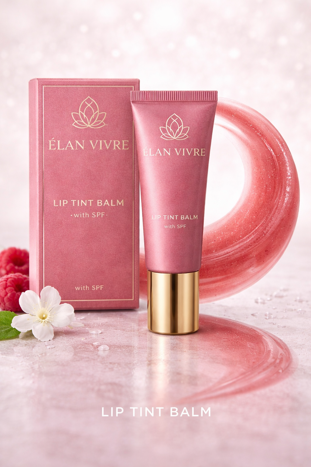 Élan Vivre Lip Tint Balm with SPF