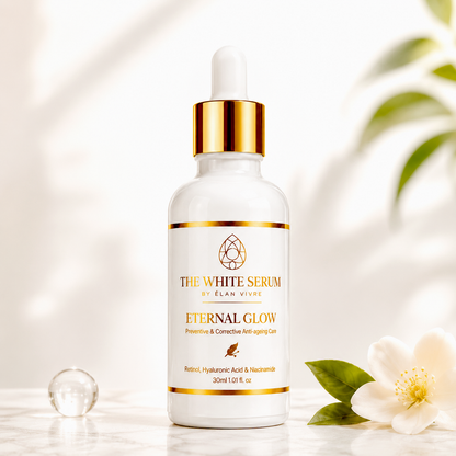 THE WHITE SERUM™ by Elan Vivre Eternal Glow | Anti-Ageing Serum for Fine Lines & Firm Skin – 30ml